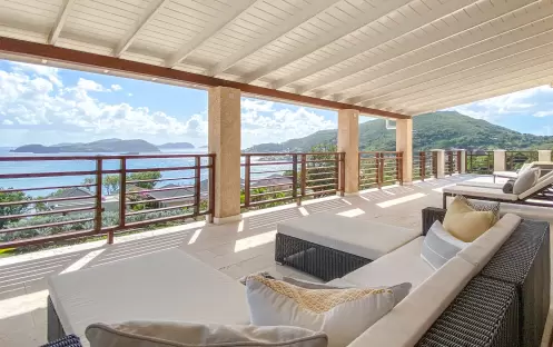 Grenadine Hill - Coral Hill - Balcony full view